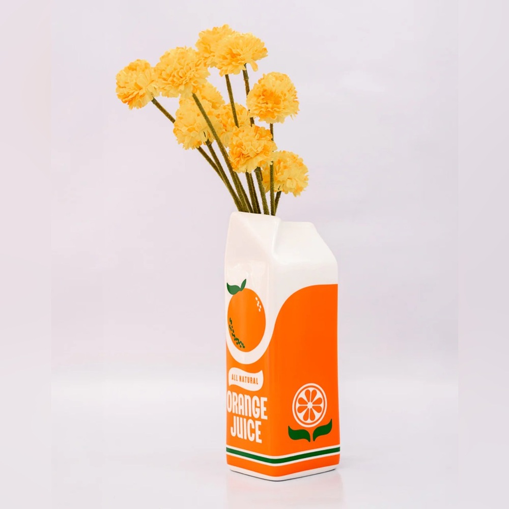 Ban.do Rise and Shine Orange Juice Vase